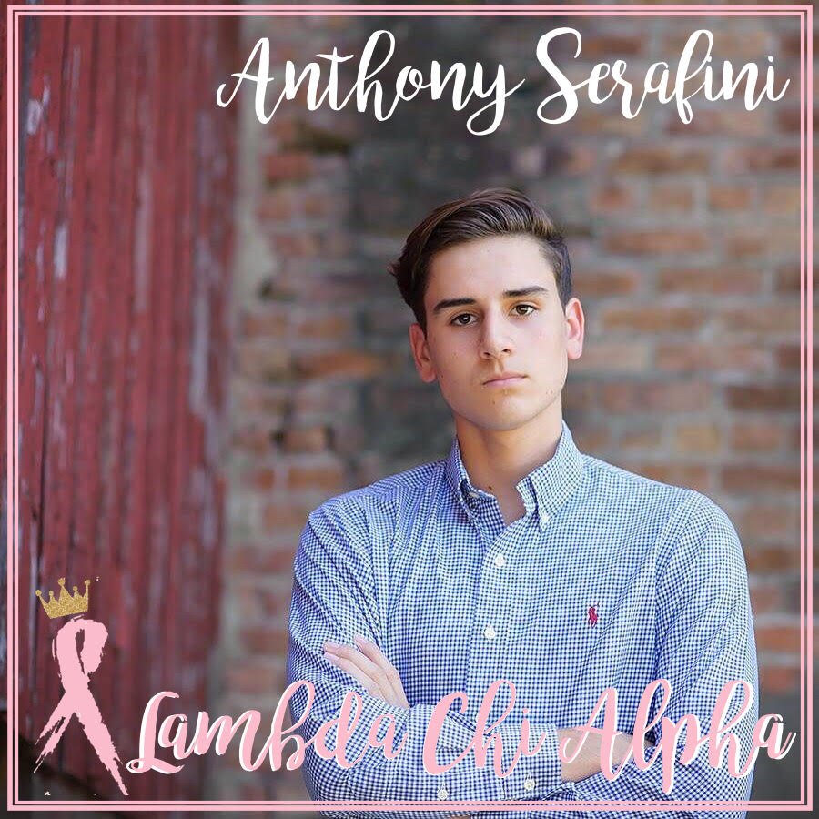 RT if you want Anthony from ΛΧΑ to be crowned our next Alpha Male! He flew from Chicago to Vegas and now majors in women with a minor in frat star. Fun fact about him, is that if you give him the aux cord you will most likely fall in love with him. 💛💚💜