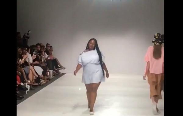 eNCA's tweet photo. eNCA | Thickleeyonce body-shamed for #SAFW walk https://t.co/pNQ60oHAIC https://t.co/mQYexnalUt