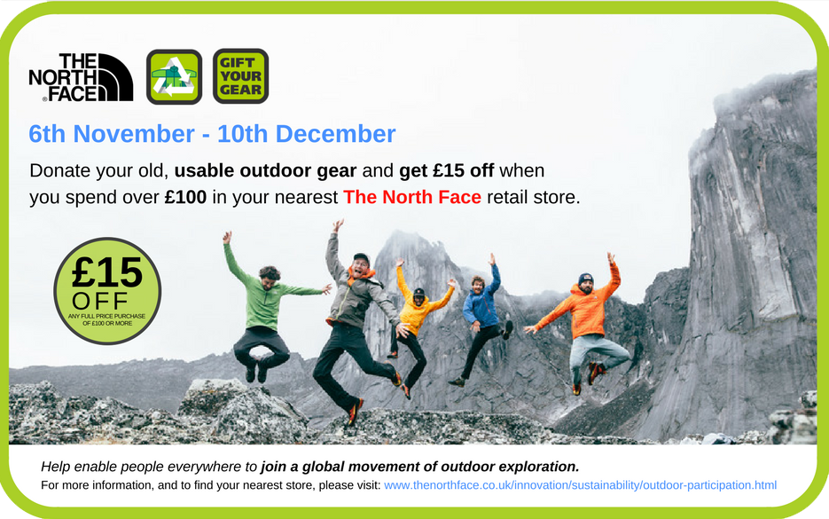 OIA_UK's tweet photo. OIA Member News: @thenorthface and @giftyourgear partner up to collect and donate outdoor gear - https://t.co/0VDWCX6yGQ https://t.co/cDFNKoywVA