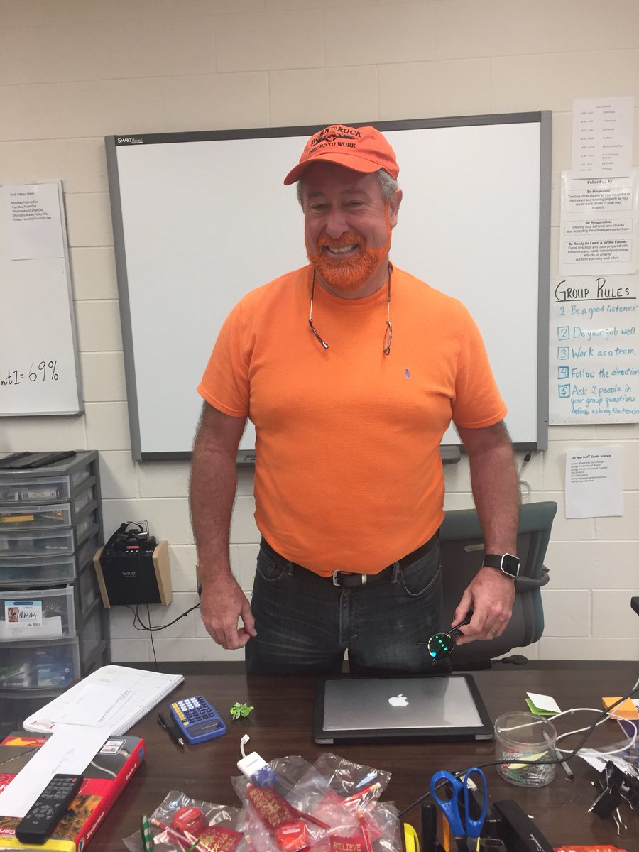 MBPollard's tweet image. Mr. Goldman being awesome for Unity Day! #CCSUnity