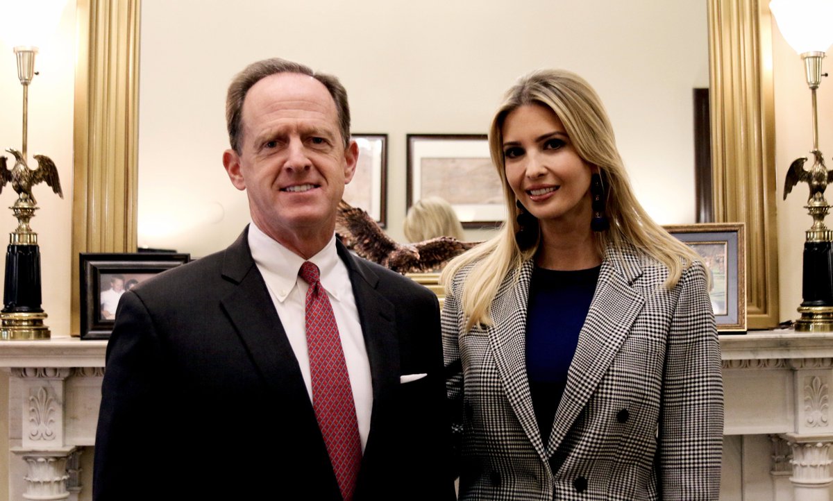 Thanks <a href="/IvankaTrump/">Ivanka Trump</a> for coming by to discuss how #TaxReform improves the standard of living for hardworking American families.