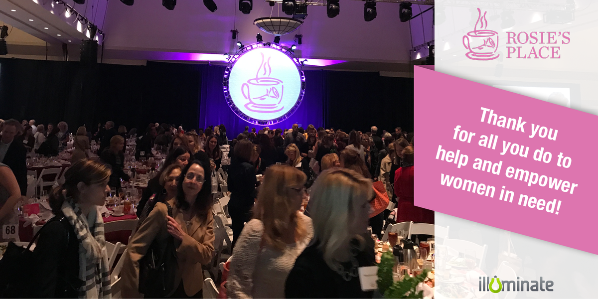 illuminate_bos's tweet photo. Inspired by the stories at #fwsb17, we couldn't be more proud to support @RosiesPlace. https://t.co/9sTW6k7zoU