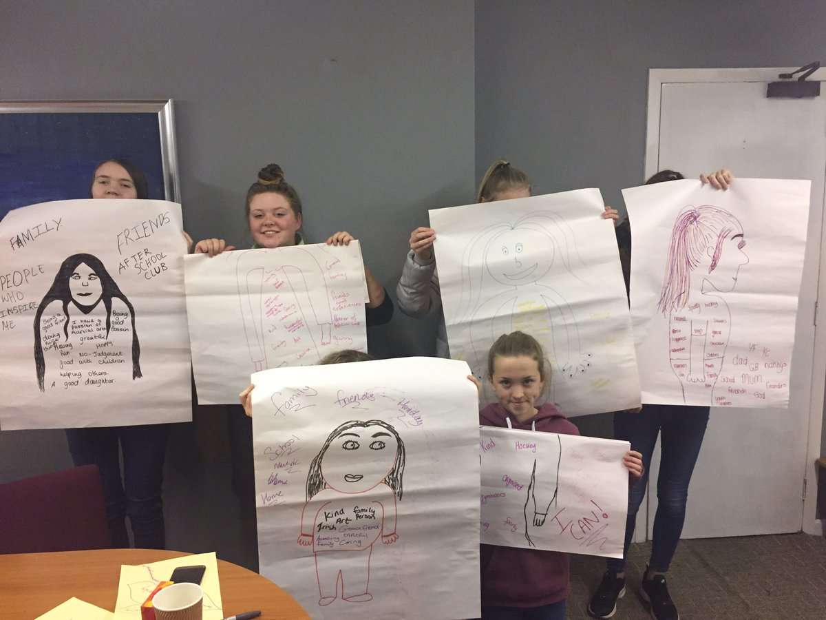 ColleenHosick's tweet photo. @Glow_NI group working on their strengths, qualities & all that makes us unique! #Loveyourself #Selfesteembuilder #Lilyprogramme https://t.co/BBS8CidtP2