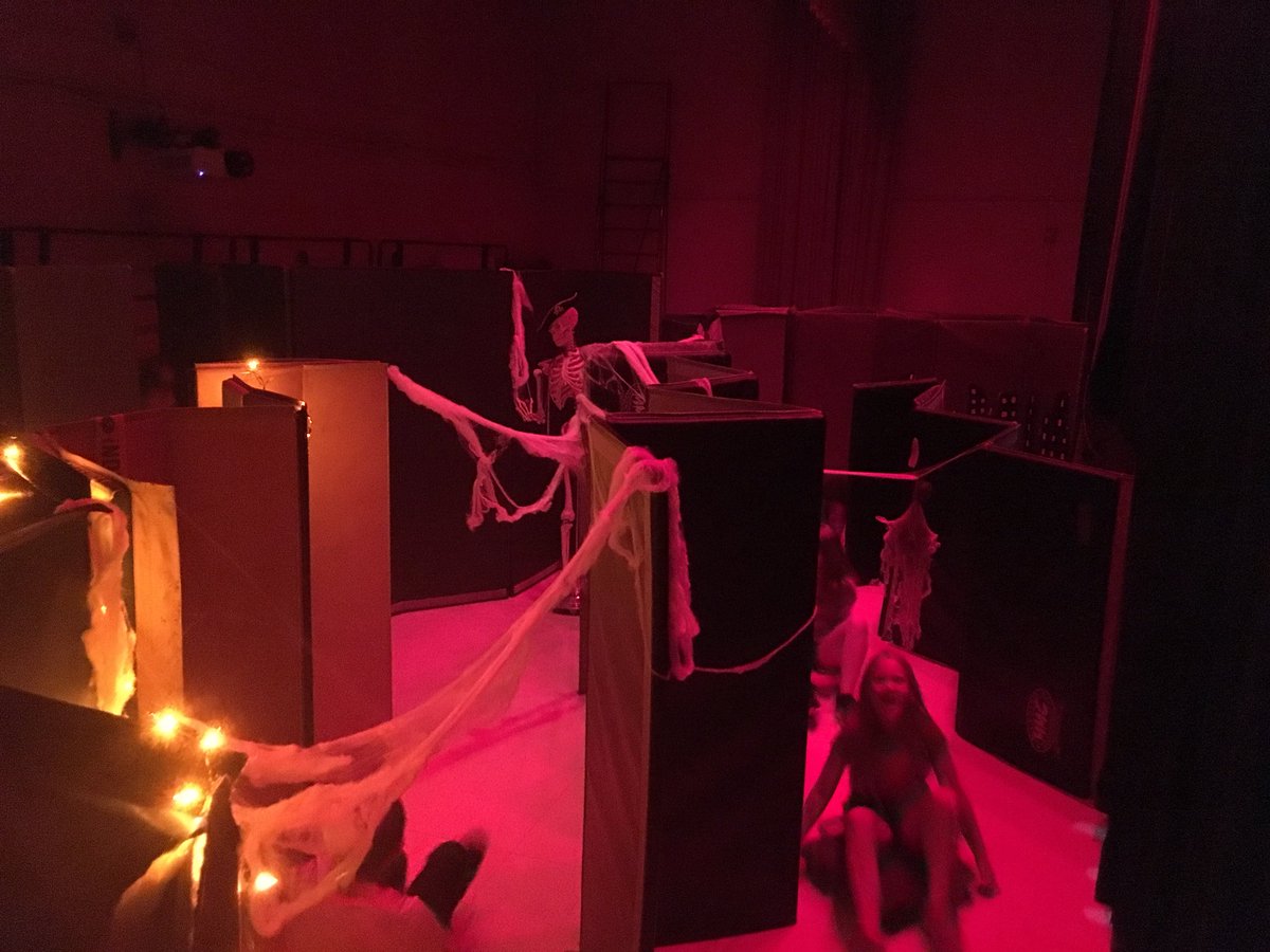 Halloween haunted house at GVES #jaguarmax #gvfit