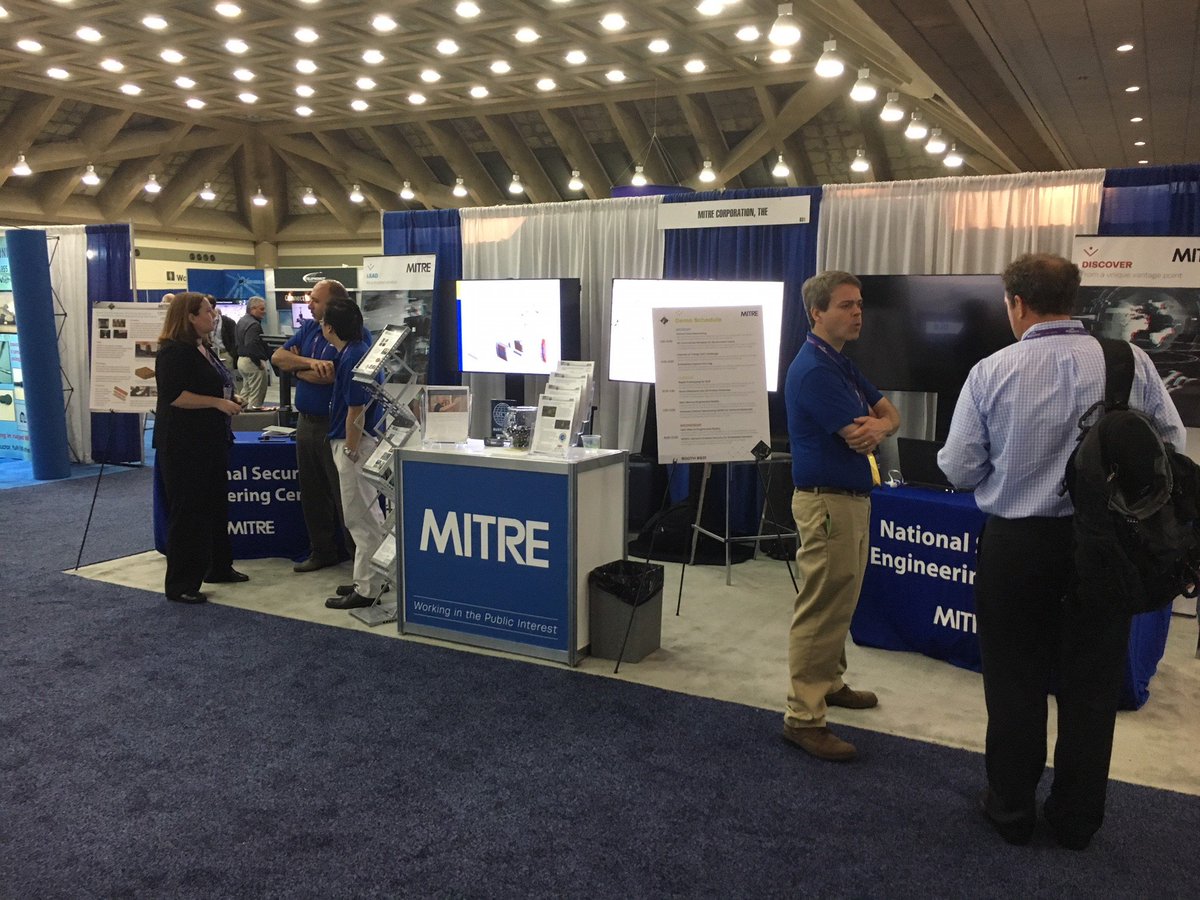 MITREcorp's tweet photo. #MITREcorp is at #MILCOM in Baltimore! https://t.co/Mn0eIl5Xf9 #MILCOM2017 https://t.co/KUAYMGHEy8