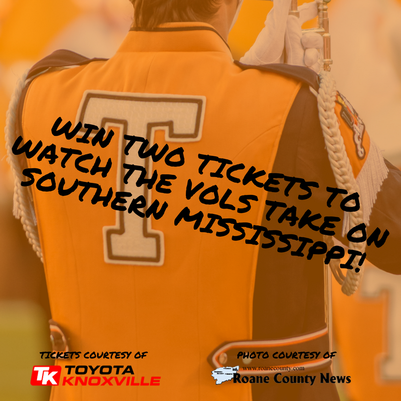 ToyotaKnoxville's tweet photo. Retweet this post and follow @ToyotaKnoxville for a chance to win two tickets to watch the #Vols take Southern Mississippi on November 4th! https://t.co/LPZjY5ph0n
