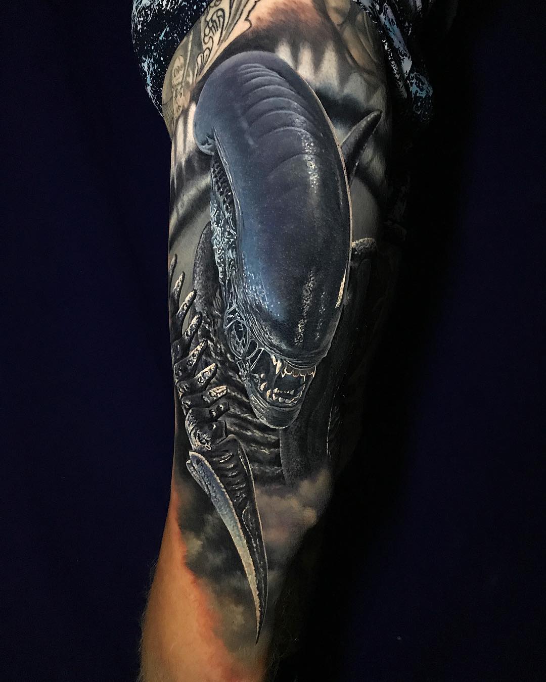 Killer Ink Tattoo on Twitter &quot;Sick Alien from Steve Butcher using 