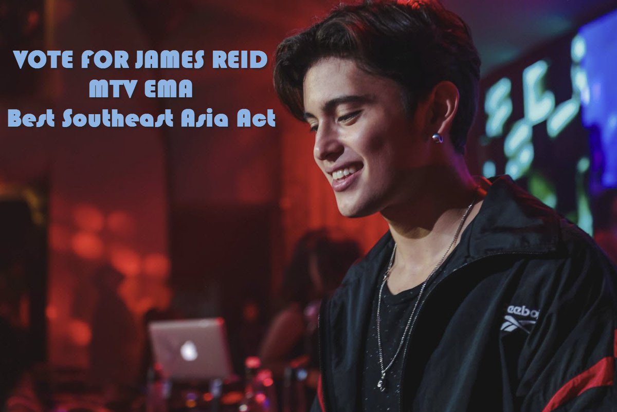 stephjoon7's tweet photo. Official HT today - #JamesReidPHRepresent

Let's show the world why this man is deserving to win MTV EMA Best Southeast Asia Act!

https://t.co/1aREnKdot2 https://t.co/xvvgGMLEWD