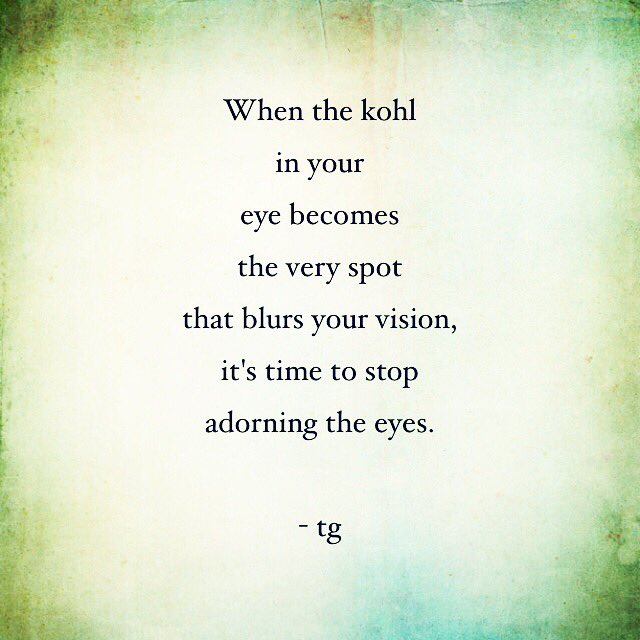 tinagarg's tweet image. #lifeslittlelessons #kohleyes