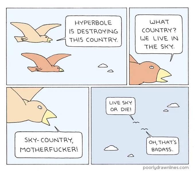 hyperbole https://t.co/v2LrKx8SZm 