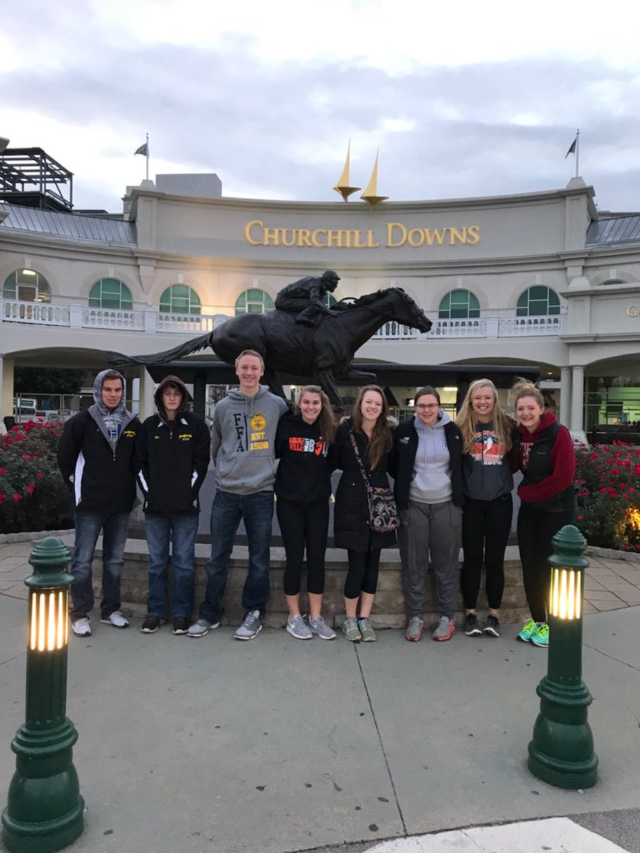 Check out where our FFA Officers stopped on their way to the National Convention! #ChurchillDowns #GreatDayToBeADodger