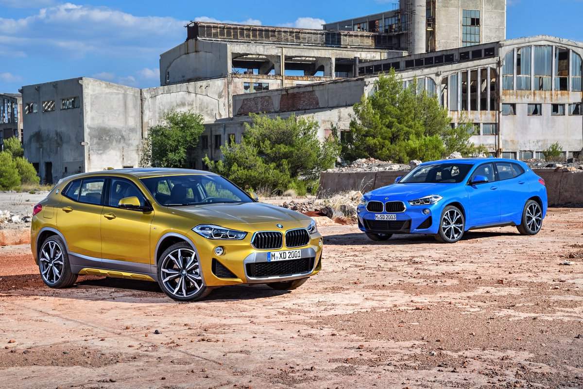 BMWGroup's tweet photo. We proudly present the new kid on the block: The first ever #BMW #X2. 
Find out more: https://t.co/fsxu6LNca9 https://t.co/ncLeEkinwj