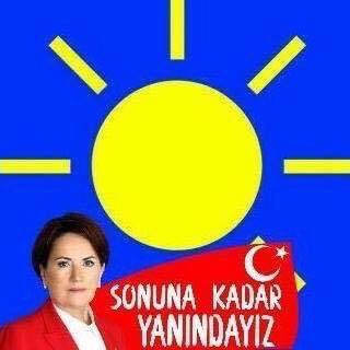 İYİ Parti IYI Kayı boyunu logo ise gök maviyi sarı güneşi etrafındakilerde 8 bağımsız Türk devletlerini gösteriyor bilginize