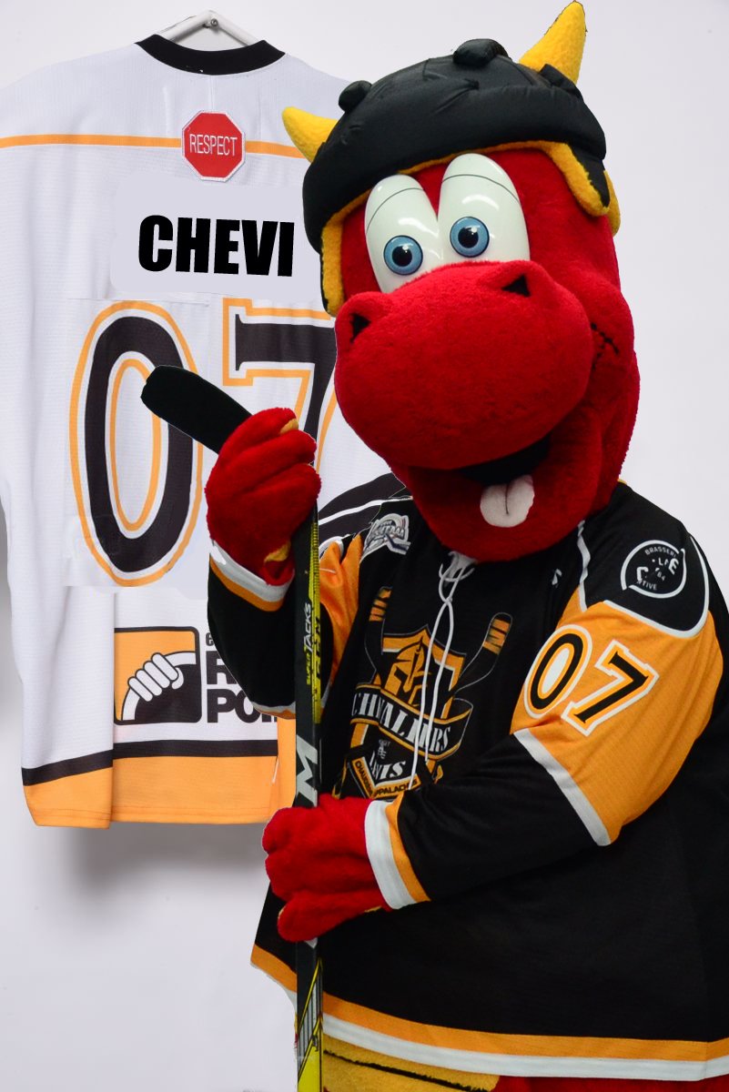 CHEVI veut avoir votre photo sur son chandail le 2 février prochain ! Entrez en jeu avec toute avec l’équipe ! <a href="/Chevaliersaaa/">Chevaliers de Lévis</a> @your_fan
