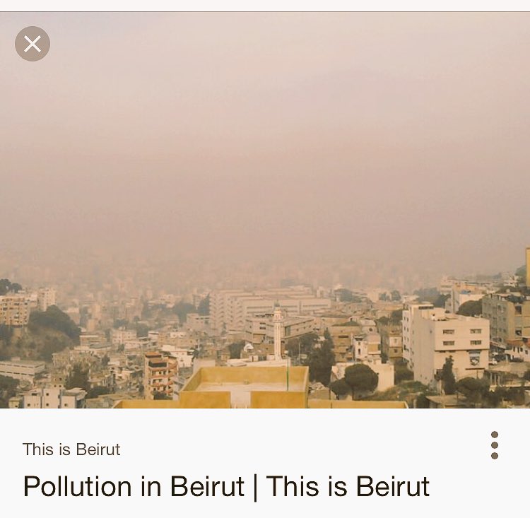 Tacho1975's tweet photo. كريستينا #لاسن: لبنان من أكثر البلدان تلوثاً في الحوض المتوسط!
لبنان في المرتبة ال ١١٨ من ناحية نوعية تلوث الهواء في العالم.
 
#لبنان_الأخضر https://t.co/ZzlX0FYOij