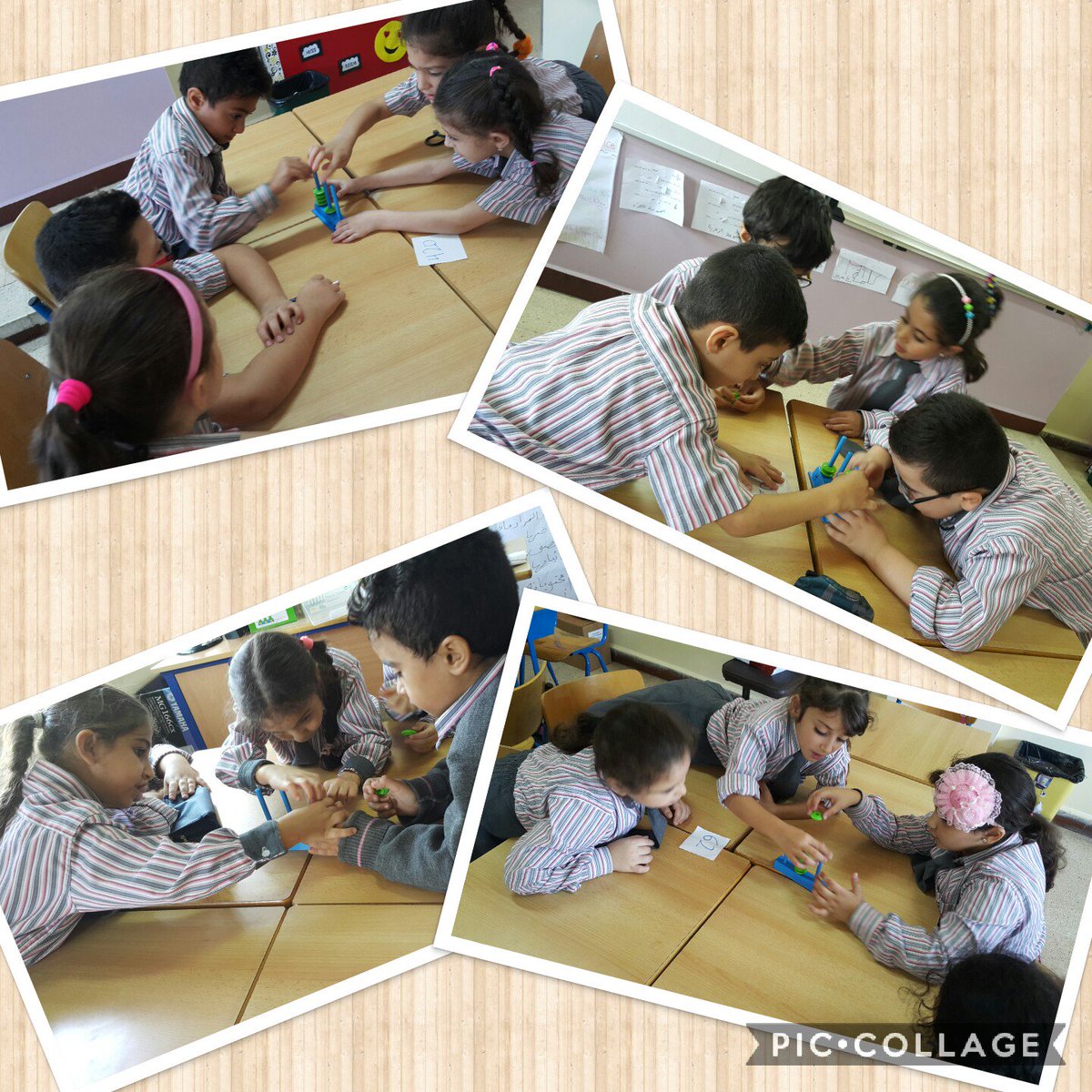 Lara_Lahib's tweet photo. Pride is our best achievement. Gr2 learners manage to represent numbers on #PlaceValueAbacus #MathVibes #NumbersToHundres @MakAishaSchool https://t.co/juOAtxcX4P