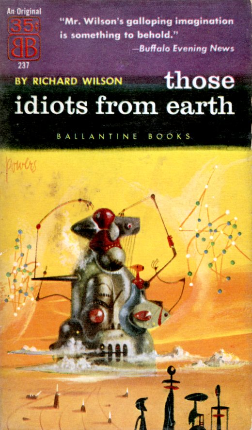 mysfreviews's tweet photo. Those Idiots from Earth by Richard ... - https://t.co/N3EG6KEzM4 #Anthologies #Humor #RichardWilson #ScienceFiction #TeensAndUp ... https://t.co/LnrMTvGkbg