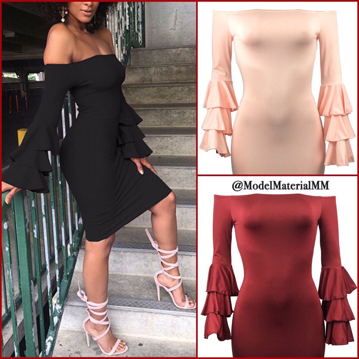 Miss_Meka's tweet photo. ๐บPRE-ORDER๐บ
Dew Shoulder #BodyCon Dress #ModelMaterialByMissMeka (@ModelMaterialMM) ๐๐ฝhttps://t.co/pPshwNrG1p
๐ธ๐ฝDOPE BOSS QUEENZ ONLY๐ธ๐ฝ https://t.co/x34tM89vFm