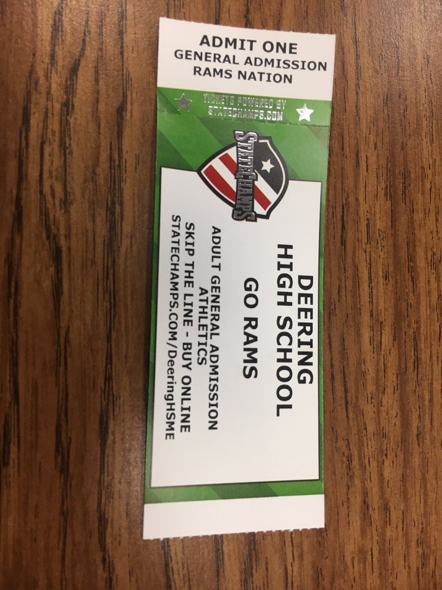 DeeringSS_'s tweet photo. Make sure you swing by the AD office to get a ticket for tonight’s game. #Nometrocards #Hometeam https://t.co/Z5rtBucYrw