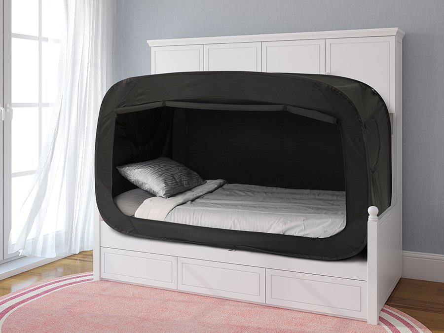 king size privacy pop