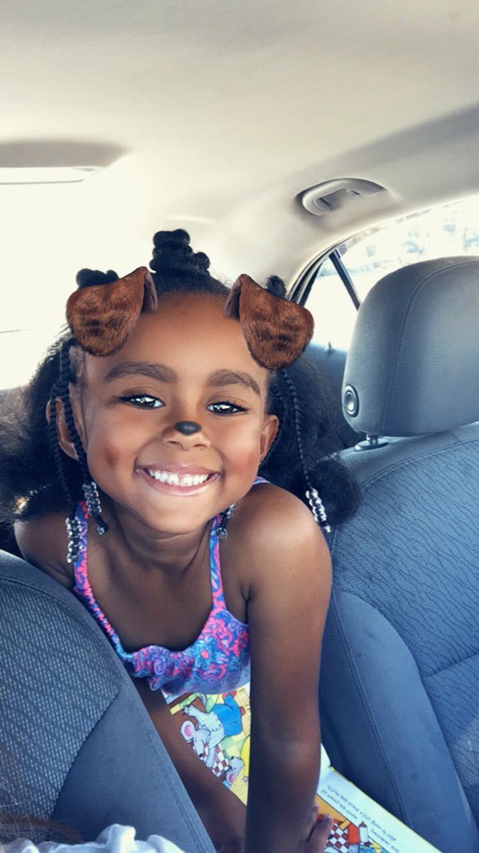 Happy 6th Birthday to my wild child 🎉 Caiyleigh you getting old on me sis 😂 #YoungestDaughter #LoveYou ❤️