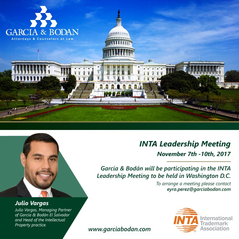 garciabodan's tweet photo. We are pleased to announce the participation of @juliovargas82 in the next @INTA Meeting. #INTALeadership https://t.co/RuFrsAKseu