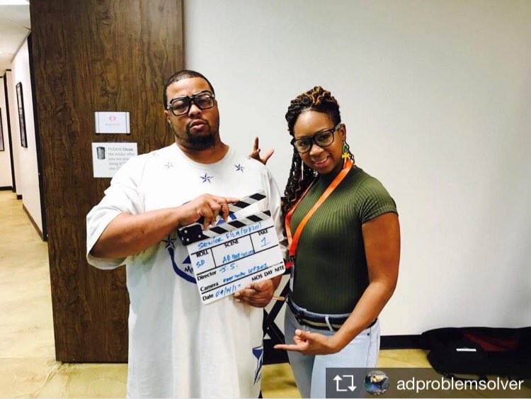 KrankTheMovie's tweet photo. Great honor to get it in earlier with former #WarnerBrothers Recording Artist #ShidaPorche๐ฅ๐ฅ Stay Tuned ๐ฏ๐ฏ #MediaTechHTX #KrankTheMovie๐ฌ๐บ๐ฅ https://t.co/F24EyCI0h6