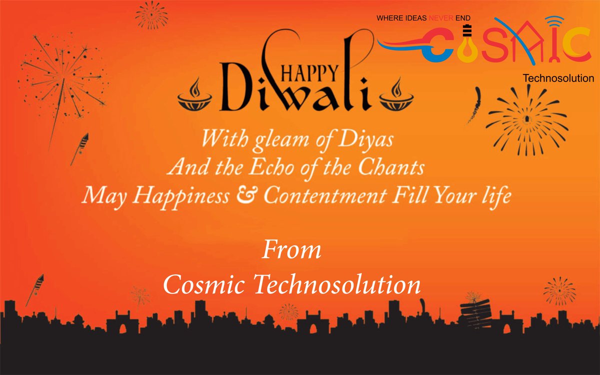 cosmic_info's tweet photo. Wish you very happy Diwali to you and your family
from #CosmicTechnosolution Team https://t.co/n56cTMO2yS