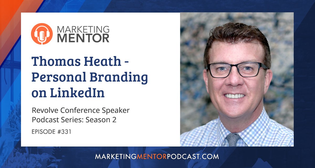 revolveconf's tweet photo. #Marketing Mentor @ilisebenun  chats w/ @AskThomasHeath  about Personal Branding on Linkedin: https://t.co/qPDOsQOcsp ... #chstech #branding https://t.co/5YLMHbRzNS