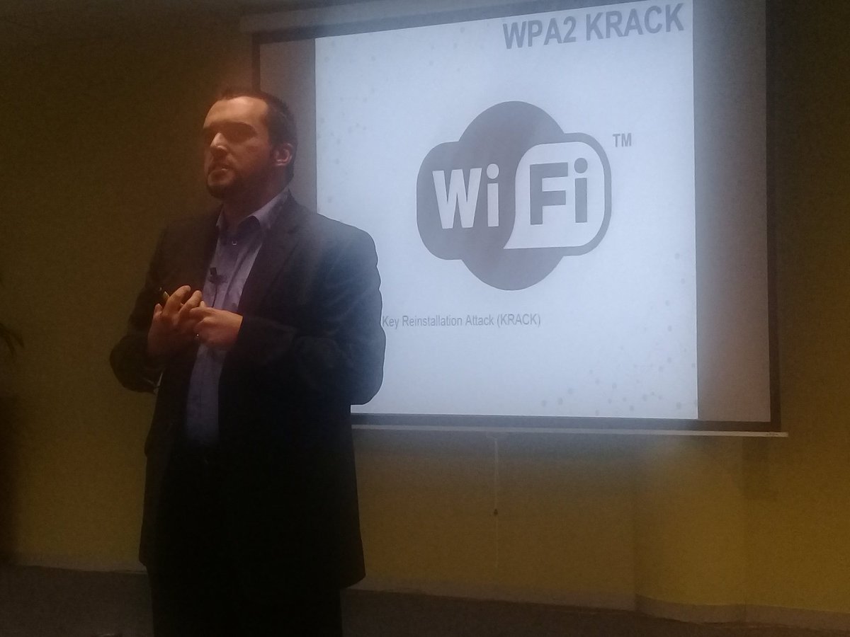 ITWeb_Events's tweet photo. Manuel Corregedor @break2fix , COO, @telspacesystems speaking on 'the three Cs of cyber security'. #ITWebTech17 https://t.co/QCqJv451aa