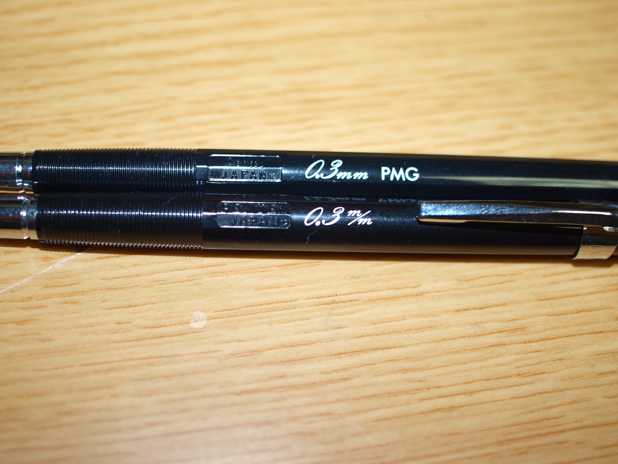 Pentel PMG m/m表記　シール有り tact on X: 