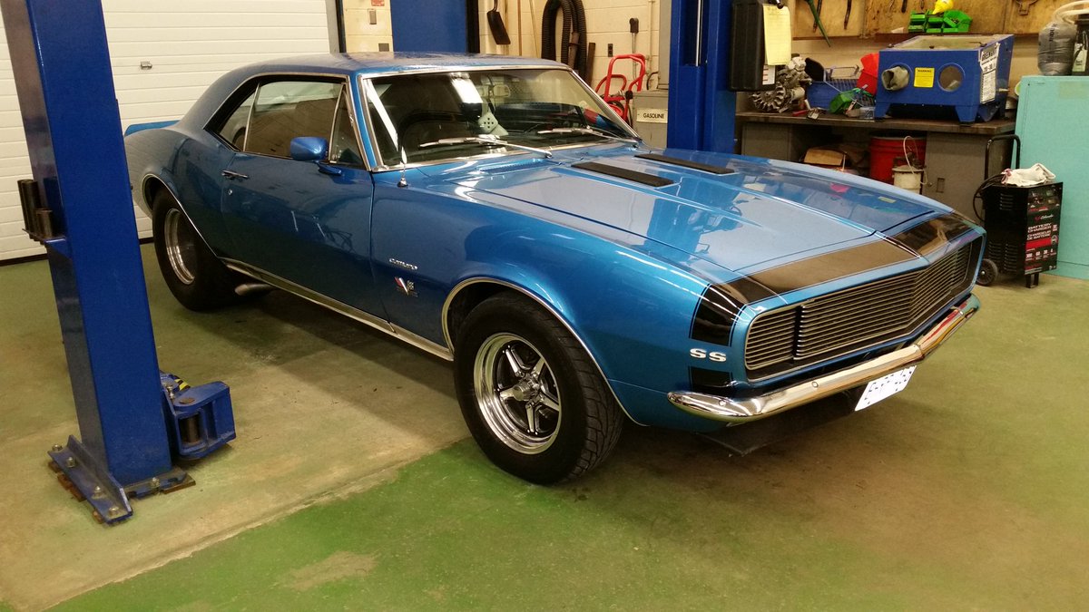 MrBarberTFSS's tweet photo. Our favourite Camaro is back at #TFSSauto! Notice anything different from last time? https://t.co/4IH4ehQDlf