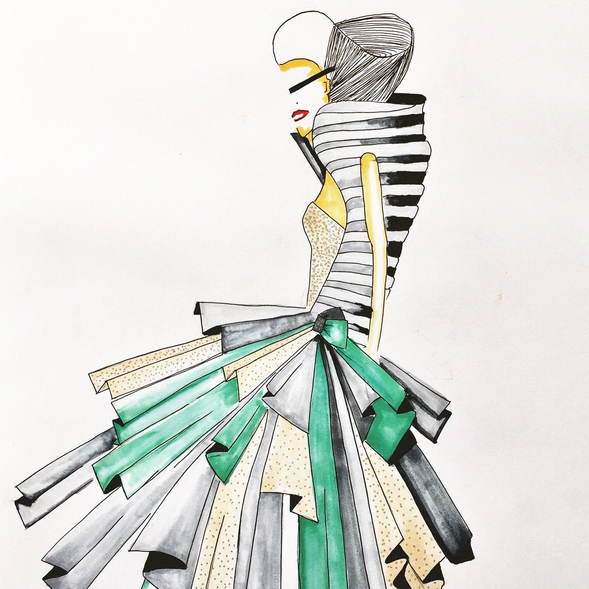 FDI_Germany's tweet photo. Take a look at these great fashion illustrations by Lu Franez! #fdi #fdigermany #fashionillustration #art https://t.co/shrOD6Bbh1