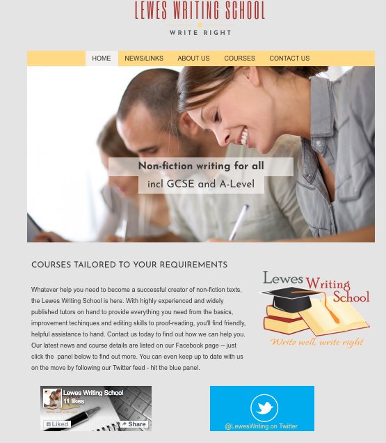 LewesWriting's tweet image. Our new website has just gone live - exciting times #LewesHour