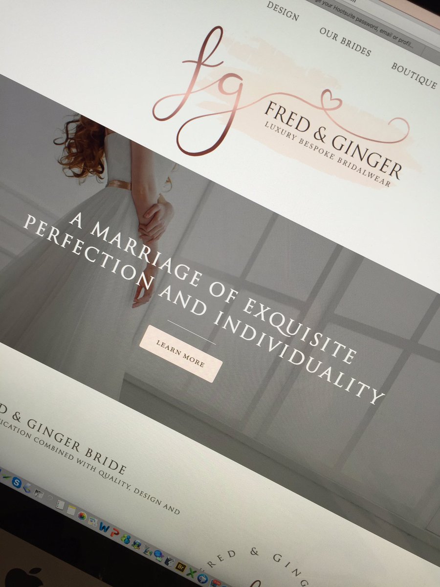 So excited to announce the launch of our new #website #branding #bridaldirection thank you @preWebIT #bespoke #bridalwear #dream #wedding