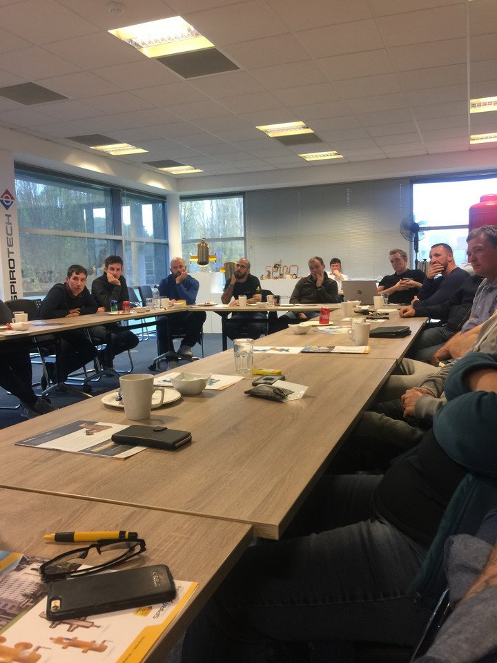 heatingbrighton's tweet photo. Spirotech training day... #knowledgeispower #spiropower #heatingengineer https://t.co/3WN0yJllO0