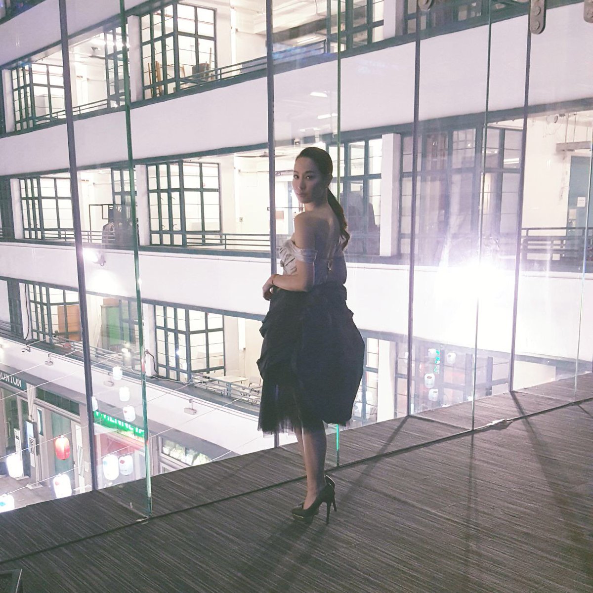 ggefggef's tweet photo. Can't get enough of her. Gorgeous Kate Tsui in her amazing &amp; sustainable dress!

#GGEFWEGC #Awards #GGEF https://t.co/oHdOfmjuOW