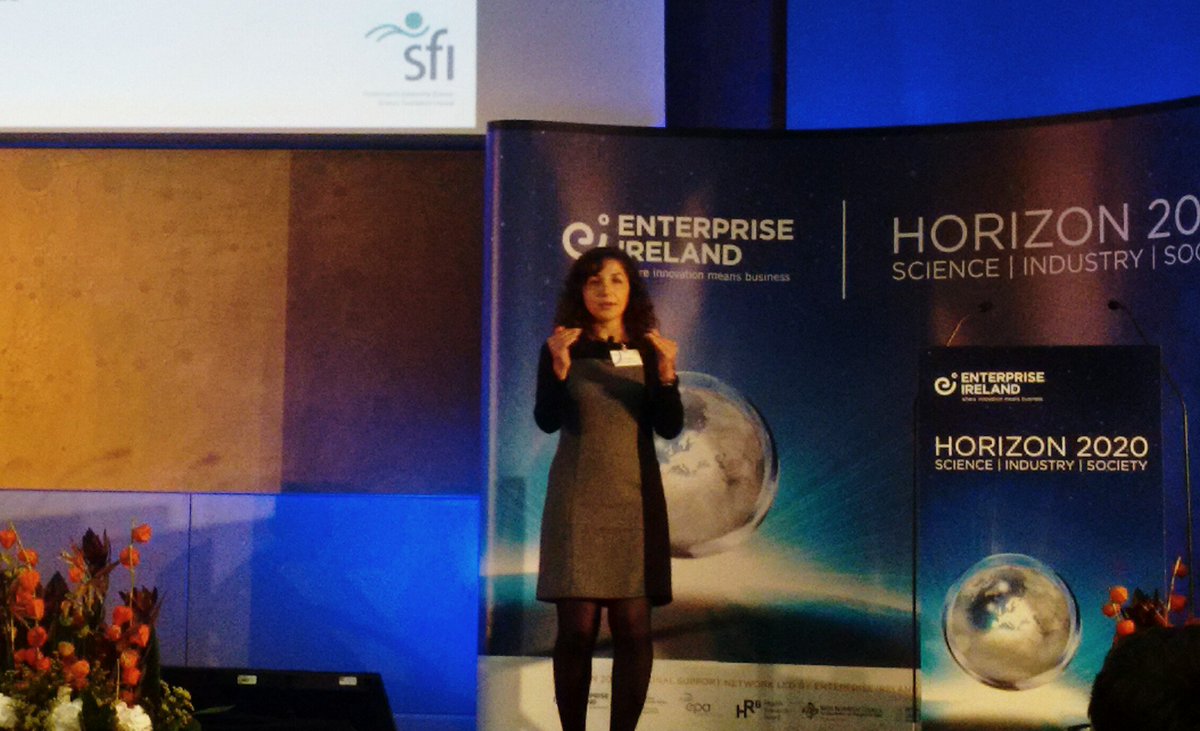 EDGEFellowships's tweet image. @EDGEFellowships supervisor Parveneh talking about her big #h2020 #pilotline project #polymer #research #photonics #selfassembly