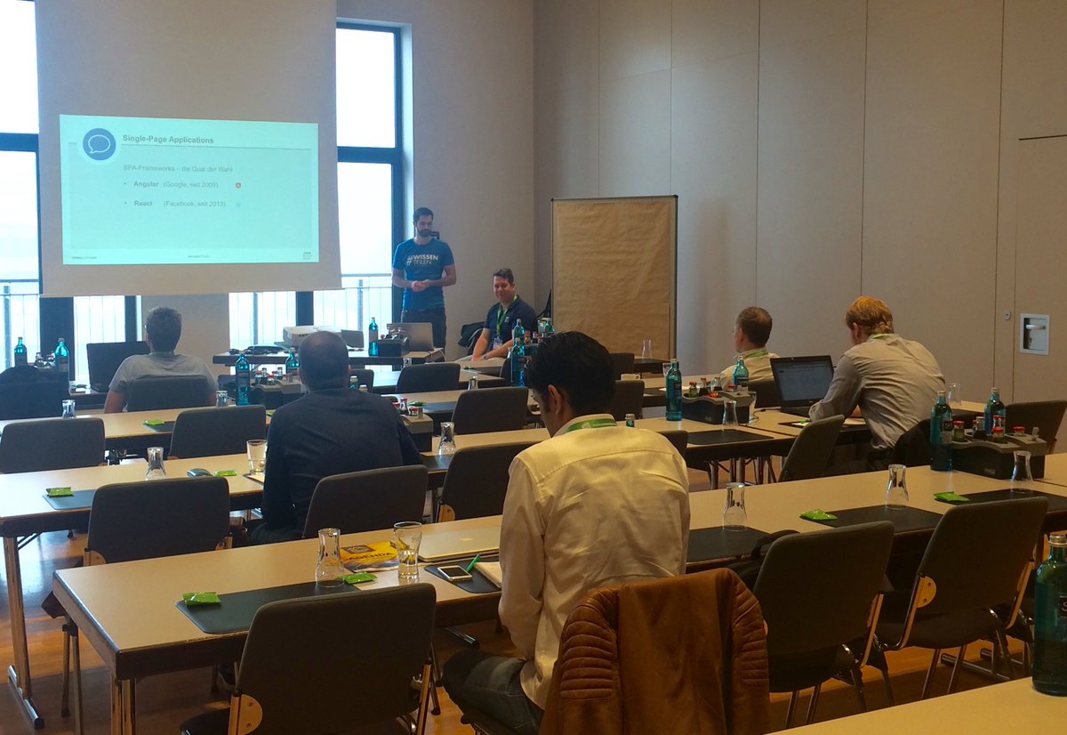 JavaESummit's tweet image. “Web-Apps on Steroids - Java + JS + X” - ganztägiger Workshop mit @muellerst und @dskgry! #javaenterprisesummit