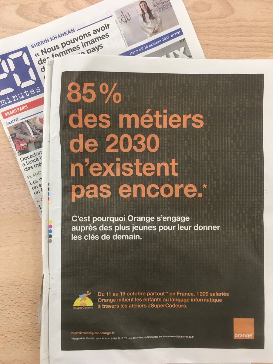 MagicMakersAt's tweet photo. Prendre le métro et constater que notre action prend de l'ampleur! #coder #kids @Orange_France #proud 🚀 https://t.co/EFPFKGpvFd