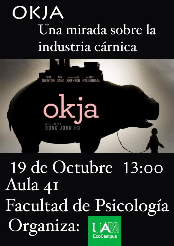 ecocampusUAM's tweet photo. El voluntariado de Ecocampus vuelve con fuerza este jueves con un nuevo Cineforum. ¡Estáis invitadxs! https://t.co/kRADsWvSBp