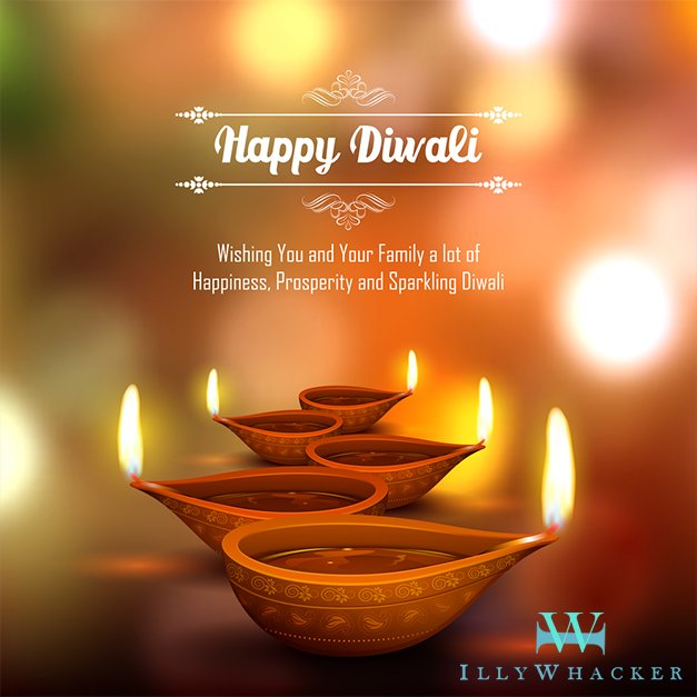 illywhackertech's tweet photo. illywhacker team wishes you a very happy #Diwali. May this auspicious #festival bring you and your family #health, #wealth and success. https://t.co/MMSn3Ts7Gh