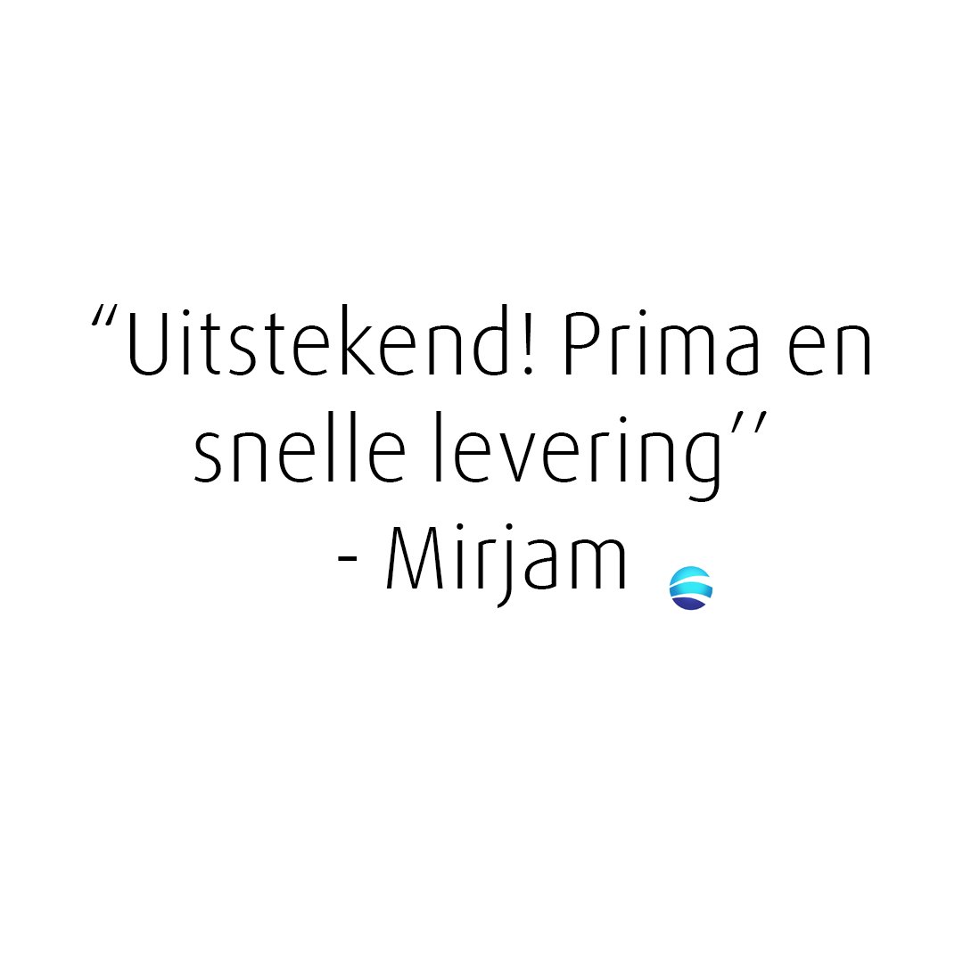 Beste Mirjam, met dit mooie compliment maak jij onze dag alweer een stuk leuker! Bedankt!