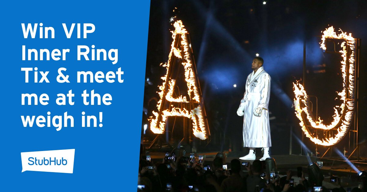 anthonyjoshua tweet picture