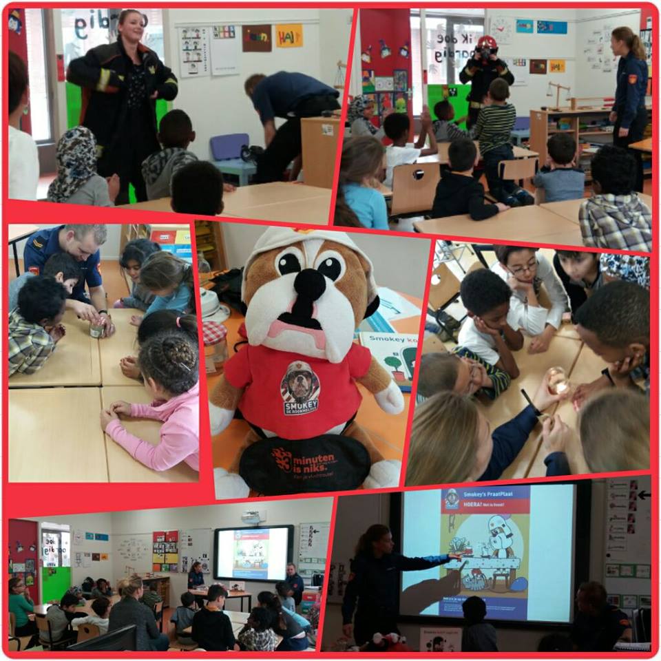 #Interschool #COA #TerApel 'Smokey-programma' - 'brandtrauma's' opgedaan in land van herkomst vertalen naar voorkomen d.m.v. <a href="/SmokeyMelder/">Smokey de Rookmelder</a>
