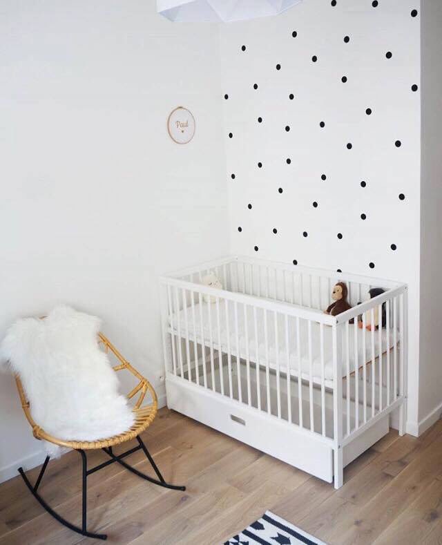 Minimalistic nursery inspiration by <a href="/chachdobahia/">Chachdobahia</a> #wearemokee #mokeeworld #nursery #nurseryinspiration #babynursery