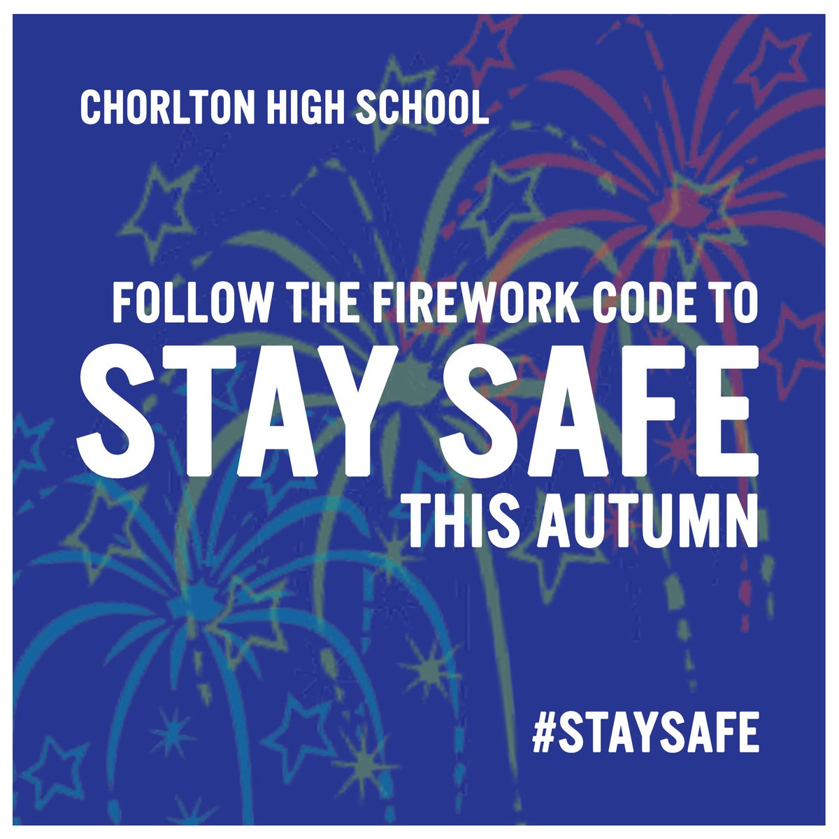 chorltonhigh's tweet photo. Follow #TheFireworkCode to stay safe this Autumn.
For further information and guidance: https://t.co/GVZbw6T2T9
@manchesterfire https://t.co/NlM7iJaf1c