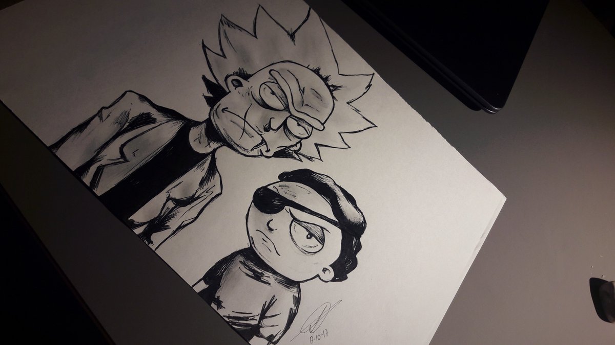 NamiOPP's tweet photo. Rick y Morty. https://t.co/N3ETLtjn7x