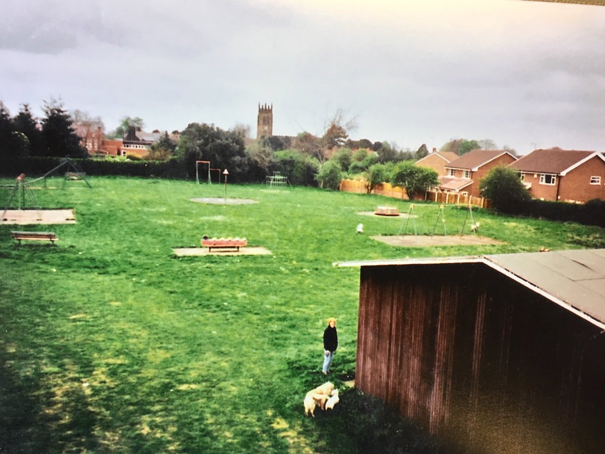 GresfordTrust's tweet photo. Old Memorial Hall and playground from the 90's #gresfordmemories https://t.co/Qgc5WlXhz6