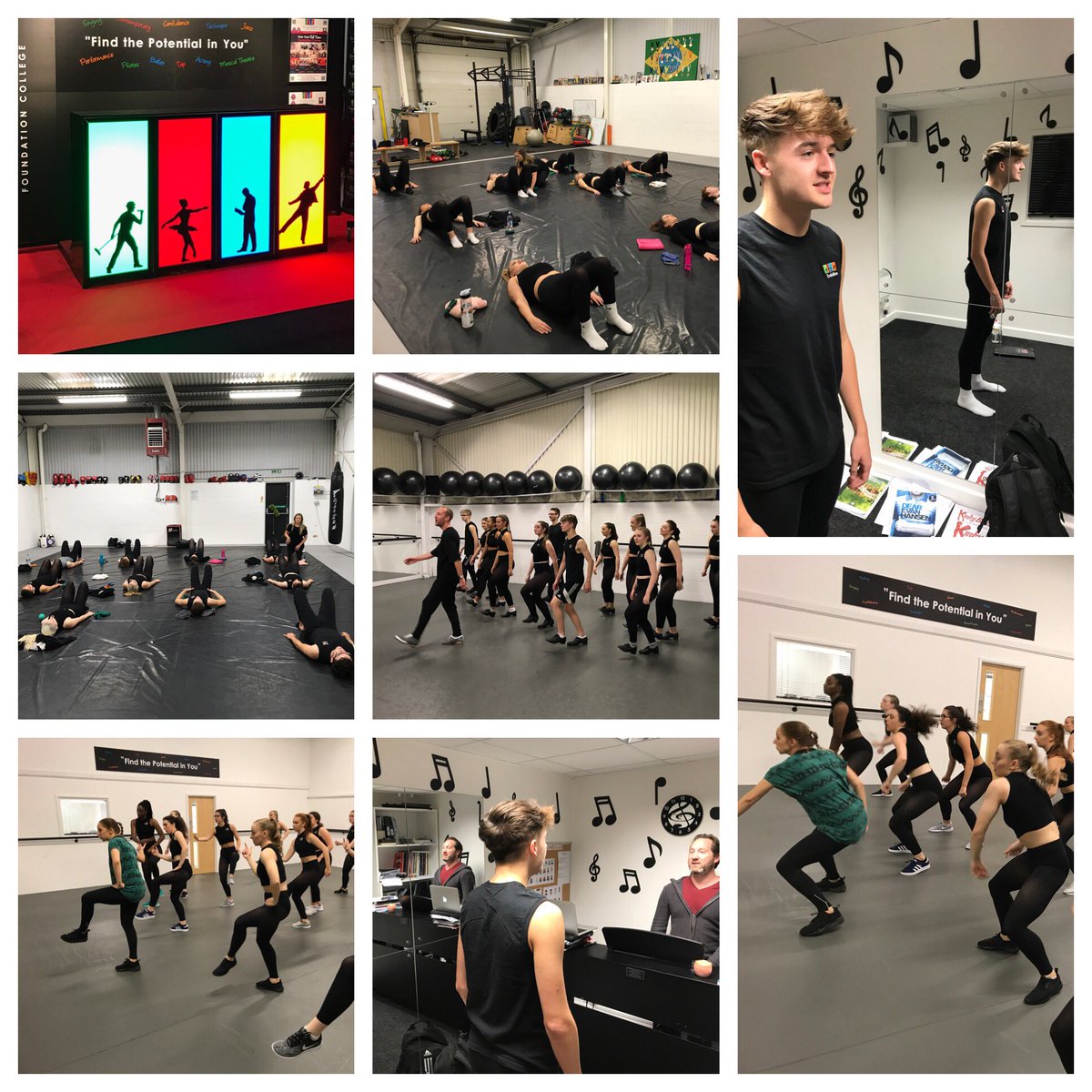 EvolutionFndCol's tweet photo. Full out Wednesday morning underway! Tap, Pilates, Singing &amp; commercial jazz, With the fabulous @Christabelle_F lucky students! https://t.co/8j8irOQrVL